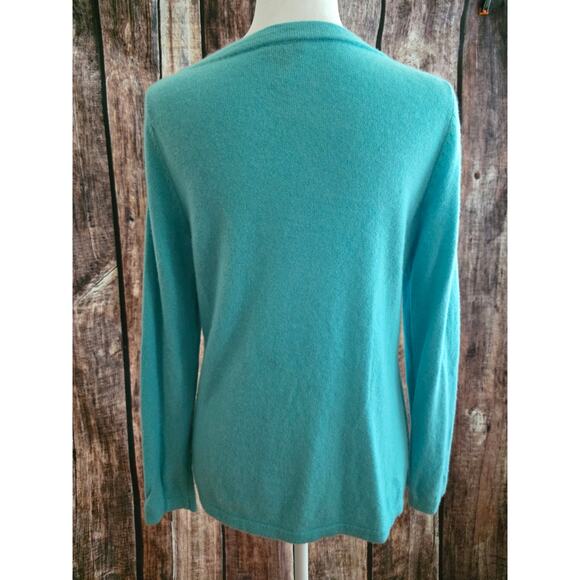 Talbots 100% Cashmere Sweater Size Large Petite - Picture 4 of 6